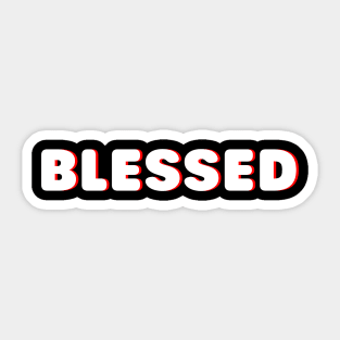 Blessed Sticker